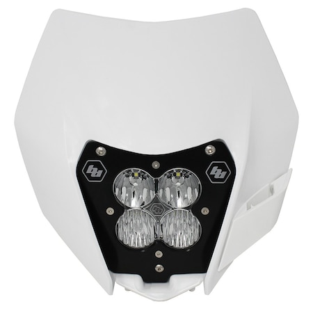 KTM Headlight Kit DC 14-On W/Headlight Shell White XL Pro Series